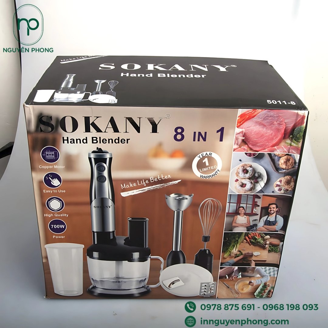 In hộp carton đựng máy xay sinh tố